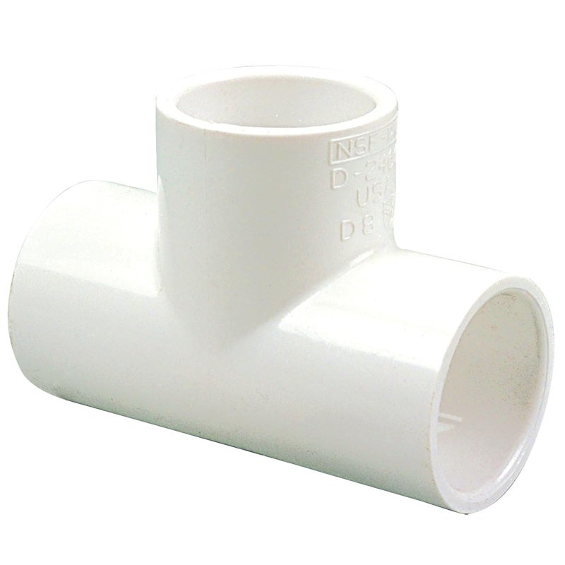 NIBCO - F01840D C401-015 11/2 TEE, White (C401015), 1.5 Inch